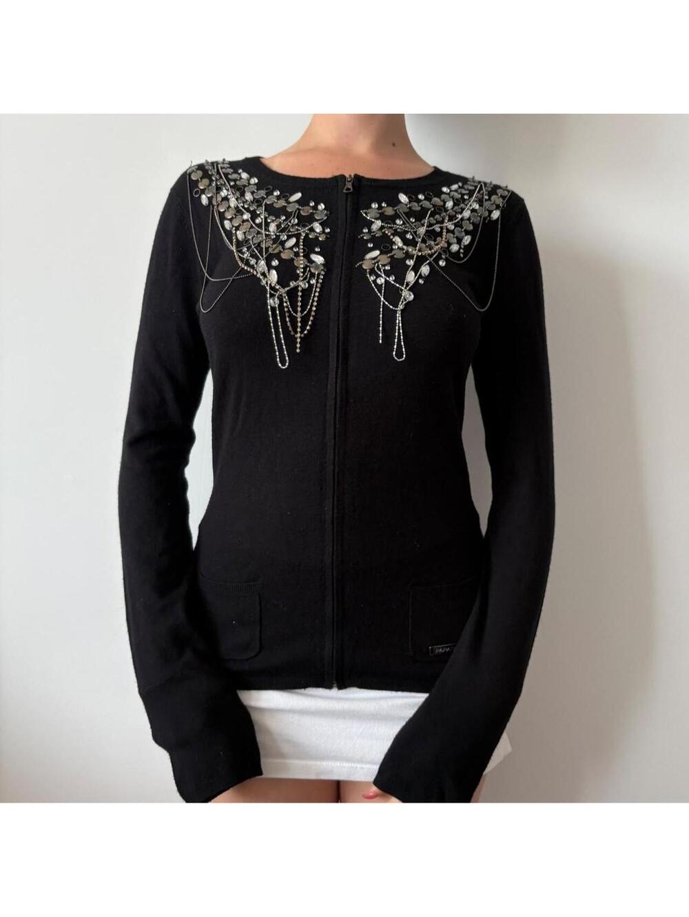 Parasuco Women's Black Cardigan